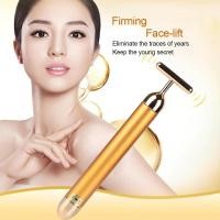 ราคา เครื่องนวดหน้าเรียว ยกระชับไร้ริ้วรอย ไม่ต้องฉีดฟิลเลอร์ เทคโนโลยีจากญี่ปุ่นของแท้ 100 24K Energy Beauty Bar ORIGINAL (1705884630)