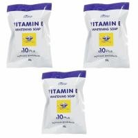 ราคา Vitamin E Soap สบู่บำรุงผิวหน้า ลดฝ้า กระ จุดด่างดำ ผิวกระจ่างใส 3ก้อน (1438998530)