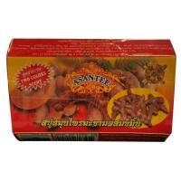 ราคา Asantee สบู่สมุนไพรมะขามผสมขมิ้น 1 แพ็ค 6 ก้อน (9353723)