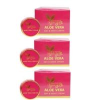 ราคา ครีมมาเชอรี่ อโลเวล่าครีม ครีมบำรุงผิวเช้า เย็น ขนาด 10 g 3 กระปุก จัดส่งฟรี (1138306559)