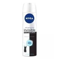 ราคา Nivea deo invisible black White spray 150 ml นีเวียดีโอ อินวิซิเบิ้ล แบล็ค แอนด์ ไวท์ สเปรย์150มล (1016110337)