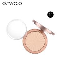 ราคา Rose gold powder cake lasting oil control base makeup wet and dry foundation makeup foundation 8 color 9114 (889510970)