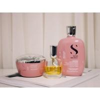 ราคา Alfaparf Semi dilino Nutritive low shampoo 250ml Treatment 500ml สูตรสำหรับผมดัดแห้งเสียให้ลอนกระชับสวย ผมร่วงหลังคลอด ดูแลผมหลังยืด ดูแลเส้นผม ทรีทเมนต์ ใครยังไม่ลอง ถือว่าพลาดมาก (1289174385)