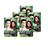 ราคา ดีแคช แม็กซ์ สปีด คัลเลอร์ แชมพู Dcash Max Speed Color Shampoo M3 สีน้ำตาลธรรมชาติ Natural Brown 20 ml 5ซอง (1216336607)
