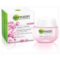 ราคา การ์นิเย่ สกิน แนทเชอรัลส์ ซากุระไวท์ ครีมบำรุงผิวเพื่อผิวกระจ่างใสอมชมพู เอสพีเอฟ 21 พีเอ 50มล (1362482317)
