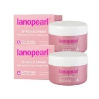 ราคา Lanopearl Vitamin E Cream with Evening Primrose Collagen Lanolin ช่วยกระตุ้นการผลิตเซลล์ผิวใหม่ พร้อมบำรุงผิวให้ชุ่มชื้น คงความอ่อนเยาว์อยู่เสมอ 100ml 2 กล่อง (120864892)