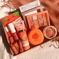 ราคา เครื่องอางค์ แท้ Peach set เซตสีส้มพีช เพิ่มความละมุนให้กับสาวๆ 7psc (1390314736)