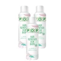 ราคา มูสกำจัดขน P O P Hair remover for body 180ml รวมค่าส่ง 3 ขวด (1441872422)