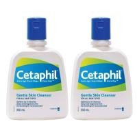 ราคา Cetaphil Gentle Skin Cleanser 250 ml ผลิตภัณฑ์ทำความสะอาดผิวสูตรอ่อนโยน 2 ขวด (696979)