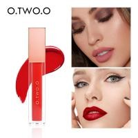 ราคา O TWO O Matte Liquid Lipstick Long wear Lip Gloss High Pigmentation Hydrating Professional Makeup Cosmetics 12 Colors (1066280995)