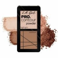 ราคา La girl pro contour powder GCP661 GCP668 HIGHLIGHTER BRONZER (912998605)