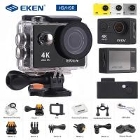 ราคา Sport Action Camera กล้องแอ็คชั่นแคม กล้อง EKEN H9R กล้องติดหมวกกันน็อค GoProกล้องกลางแจ้ง กล้องติดหมวก กล้องโกโปร รุ่น Live สดได้ ฟรีรีโมท รุ่นH9R ของแท้100 บประกัน 1 ปีแบตเตอรี่ใส่ อยู่ ใน เครื่องแล