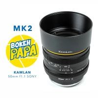 ราคา Kamlan 50mm F1 1 Mark 2 เลนส์ละลาย เลนส์มือหมุน สำหรับใส่กล้อง Sony Mirrorless ได้ทุกรุ่น Kamlan 50mm F1 1 II Kamlan 50mm F1 1 MK2 Kamlan 50mm F1 1 Mk 2 สำหรับ กล้อง โซนี่ (891092270)