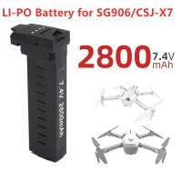 ราคา บินเฉียบ โดรน แบตเตอรี่ SG906 CJS X7 แบตเตอรี่ SG906 CJS X7 X193 battery LI PO battery 2800mAH กล้องชัด (1554406895)