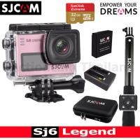 ราคา SJCAM SJ6 LEGEND 4K 16Mp เมนูไทย EX Sandisk 32 Gb Battery DualCharger BAG L RemoteSelfie รับประกัน 1ปี (112982151)