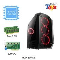 ราคา PC CPU I5 4670 แรม 8 การ์ดจอ Gtx 1060 3Gเหมาะกับคนชอบเล่นเกมส์ เคส Prism (597064548)