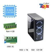 ราคา I5 4670 แรม 4 การ์ดจอ GTX 1060 3G สเปกเอาใจคนชอบเล่นเกมส์ เคส i4 30 (587228980)