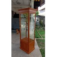 ราคา ตู้ไม้สักเก่า ตู้ไม้สัก ตู้โชว์กระจก ตู้โชว์เครื่องประดับ ตู้โชว์ของสะสม สีไม้สัก จัดส่งกรุงเทพฯ และปริมณฑลเท่านั้น (1640932176)