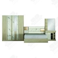 ราคา 1deelert ชุดห้องนอน 5 ฟุต 6 ฟุต รุ่น HARMONIC เตียง โต๊ะแป้ง ตู้เสื้อผ้า ที่นอนสปริง2 0 สามารถเลือกสีได้ (1606212267)