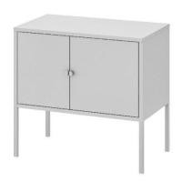 ราคา ชั้นเก็บของ ชั้นวางของ ตู้เก็บของ ตู้ข้างเตียง ตู้โลหะ ตู้เหล็ก IKEA อิเกีย สีเทา โต๊ะข้างเตียง สำหรับเก็บของให้เป็นระเบียบ มีพื้นที่แยกเก็บเอกสารสำคัญ จดหมาย หนังสือพิมพ์ให้เป็นระเบียบ ขนาด60x35 ซม