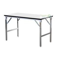 ราคา โต๊ะประชุม โต๊ะพับ 75x120x75 ซม โต๊ะหน้าไม้ โต๊ะอเนกประสงค์ โต๊ะพับอเนกประสงค์ โต๊ะสำนักงาน โต๊ะจัดปาร์ตี้ td td td99 (1369086335)