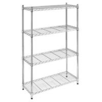 ราคา Out of the box ชั้นวางของตะแกรงเหล็กชุบโครเมี่ยม รุ่น CJ 7535A ขนาด75x35x150cm (1434274341)