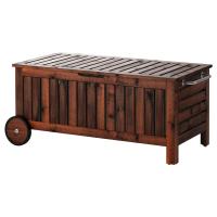 ราคา ม้านั่งเก็บของ กลางแจ้ง ย้อมสีน้ำตาล น้ำตาล ขนาด 128x57 ซม ÄPPLARÖ ขนาด 128x57 ซม (1345746583)