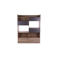 ราคา Bighome ส่งฟรี ตู้สูงบานผสม LENO SP 5563 โซลิดโอ๊ค FURDINI SP 5563 (467682330)