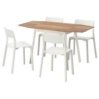 ราคา โต๊ะและเก้าอี้ 4 ตัว ชุดโต๊ะทานอาหาร 1 4 ที่นั่ง IKEA PS 2012 2012 JANINGE (1406906582)