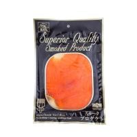 ราคา Smoked Salmon Sliced ปลาแซลมอนรมควัน 100 G นำเข้าจากนอร์เวย์ (472356048)