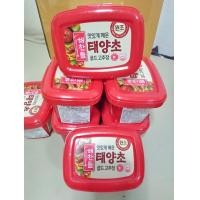 ราคา โกชูจัง Gochujang โคชูจัง กระปุกซีลจากโรงงาน ไม่ใช่แบบแบ่งขายคะ ซอสพริกเกาหลีโกชูจัง Gochujang โกชูจัง ซอสพริกเกาหลี ขนาด 500 กรัม น้ำจิ้มพริกเกาหลี Hot Pepper Paste (1251448782)