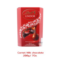 ราคา ช็อคโกแลตนม ลินดท์ Lindt Lindor Cornet Milk Chocolate Swiss 200 ก (1172406902)