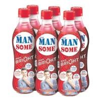 ราคา MANSOME แมนซั่ม ขนาด 450ml ขวด แพ็คละ6ขวด เครื่องดื่มเพื่อสุขภาพ เครื่องดื่มเกลือแร่ My FooD (877616043)