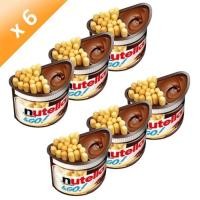 ราคา nutella Go 6 กล่อง 6 กล่อง nutella Go ช็อกโกแลต นูเทลล่า พร้อมบิสกิตแท่ง (1528438370)