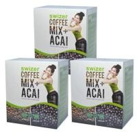 ราคา SWIZER COFFEE MIX ACAI BERRYกาแฟเพื่อสุขภาพ สไวเซอร์ คอฟฟี่ มิกซ์ พลัส อาซาอิ เบอร์รี่ จากป่าอเมซอนในบราซิล บรรจุ 10 ซอง 3 กล่อง (308210050)