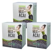 ราคา SWIZER COFFEE MIX ACAI BERRYกาแฟเพื่อสุขภาพ สไวเซอร์ คอฟฟี่ มิกซ์ พลัส อาซาอิ เบอร์รี่ จากป่าอเมซอนในบราซิล บรรจุ 10 ซอง 3 กล่อง (180917805)