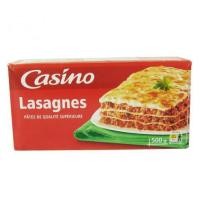 ราคา คาสิโน แผ่นแป้งลาซานญ่า 500 กรัมเส้นพาสต้า สปาเก็ตตี้ มักกะโรนีเส้นทำจากแป้งกึ่งสำเร็จรูป (864182649)