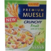 ราคา แพ็ค 3 Hahne Premium Muesli Fruit Crunchy Fruit 300 กรัม (1032044259)