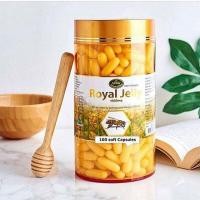 ราคา นมผึ้งNatures King Royal Jelly นมผึ้ง 1000 mg 100 Capsules (879544357)