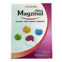 ราคา Everfame Magzinol 30 เม็ด 1 กล่อง รักษาอาการปวดไมเกรน บำรุงสมอง (9891894)
