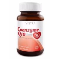 ราคา วิสทร้า โคเอ็นไซต์ คิว10 บำรุงหัวใจ VISTRA Coenzyme Q10 Natural Source 30 Caps (215138137)