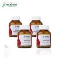 ราคา ไคโตซาน สารสกัดจากถั่วขาว x 4 ขวด บล็อคไขมัน บล็อคแป้ง ลดน้ำหนัก ขายดี Carbohydrate Blocker Chitosan White Kidney Bean Extract Morikami (129435685)