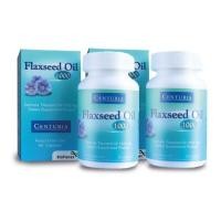 ราคา น้ำมันเมล็ดแฟลกซ์ ลินิน แฟลกซ์ซีด Flaxseed Oil 1000 มก แพ็คคู่ (9267832)