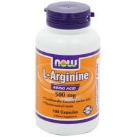 ราคา NOW Foods L Arginine 500 mg 100 Capsules (401514)