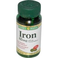 ราคา Natures Bounty Iron 65 mg 100 Tablets (416910)