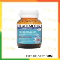 ราคา 30 caps Blackmores Odourless Fish Oil Mini Cap แบลคมอร์ส โอเดอร์เลส ฟิช ออยล์ มินิแคป (622336106)