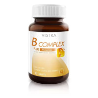 ราคา VISTRA B Complex Plus Mineralsวิตามินบีรวม บำรุงสมอง และระบบประสาท 30เม็ด (14821513)
