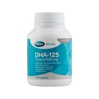ราคา Mega We Care DHA 125 Tuna Oil 500 mg 100 แคปซูล (8806469)