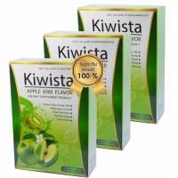 ราคา Kiwista Detox ดีท๊อกซ์ กีวิสต้า รสแอปเปิ้ล กีวี่ ขับล้างสารพิษ ดีท๊อกซ์ลำไส้ ขนาดบรรจุ 5 ซอง 3 กล่อง (437835829)