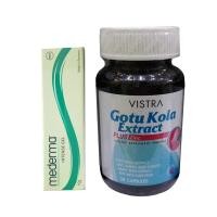 ราคา Vistra Magic Set รักษาสิว 6 Vistra Gotu kola Plus Zinc 30 แคปซูล 1 กระปุก Mederma Intense Gel 10 g 1 หลอด (9452838)